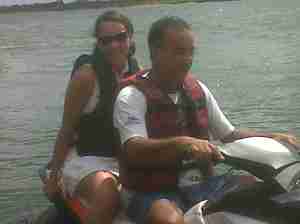 aula prática de jet sky