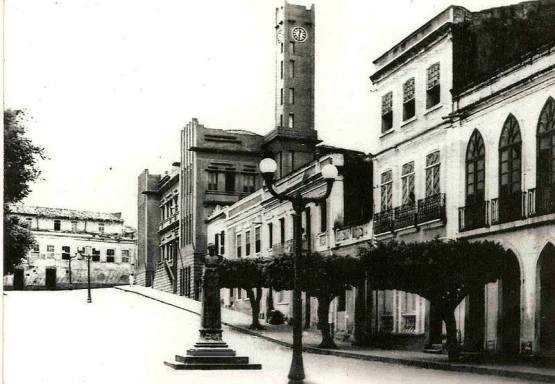 Avenida Floriano Peixoto sem o Hotel São Francisco.