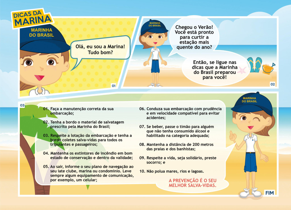 Dicas da Marina